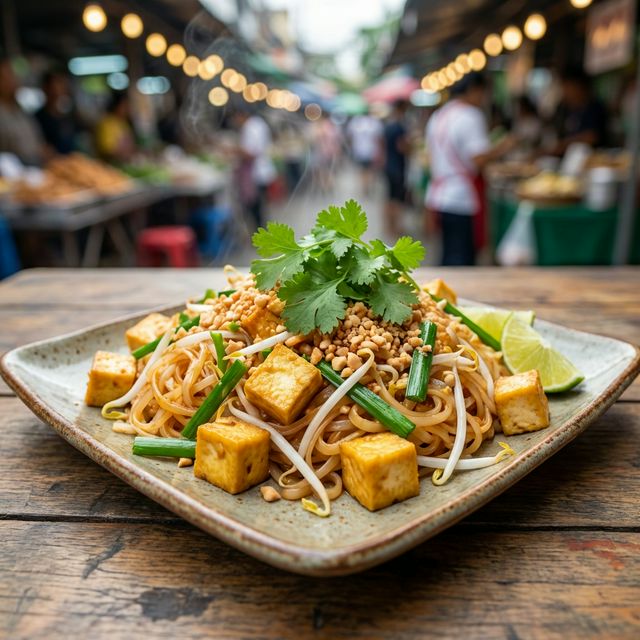 Pad Thai with Tofu
