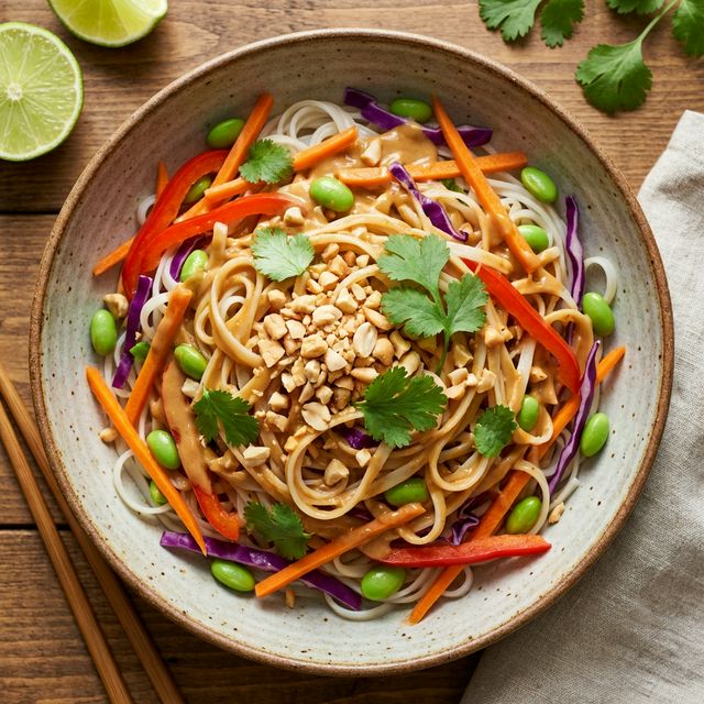 Thai Peanut Noodle Salad